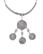 Low Luv X Erin Wasson Coin Chandelier Choker - Lyst