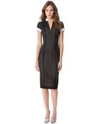 L'Wren Scott Short Sleeve Lace Dress - Lyst