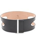 McQ by Alexander McQueen Scoop Metal Clasp Belt - Lyst