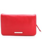 McQ by Alexander McQueen Metal Plate Clutch - Lyst