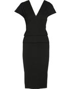 Roland Mouret Silas Stretch Woolblend Crepe Dress - Lyst
