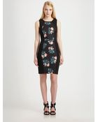 Sachin & Babi Evita Floral Strapless Dress - Lyst