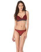 Stella McCartney Marguerite Riding Soft Cup Bra - Lyst