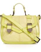 Topshop Metal Tab Satchel - Lyst