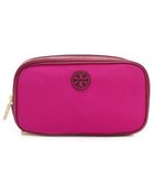 Tory Burch Stacked Logo Twin Cosmetic Case - Lyst