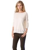 Vince Cashmere Boat Neck Sweater - Lyst
