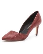 Rebecca Minkoff Brie Mid Heel Pumps - Lyst