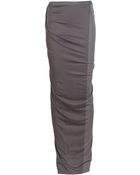 Rick Owens Lilies Jersey Maxi Skirt - Lyst