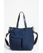 Tory Burch Stacked Logo Baby Bag - Lyst