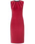 Jonathan Saunders Delphine Bicolour Crepe Dress - Lyst