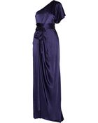 Temperley London Lavanda Silksatin Gown - Lyst