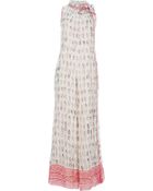 RED Valentino Printed Maxi Dress - Lyst