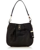 Karen Millen Side Zip Satchel - Lyst