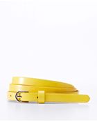 Ann Taylor Perfect Patent Skinny Belt - Lyst