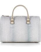 Victoria Beckham Victoria Tote Mini in Python Skin - Lyst
