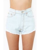Nasty Gal Proud To Be Free Cut Off Shorts - Lyst
