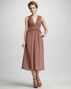 10 Crosby Derek Lam Printed Maxi Dress - Lyst