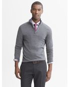 Banana Republic Birdseye Half Zip Pullover - Lyst