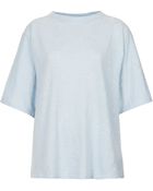 Topshop Lace Jaquard Oversize Tee - Lyst