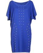Versace Jeans Short Dress - Lyst