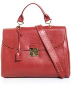Marc Jacobs The Leather Satchel - Lyst