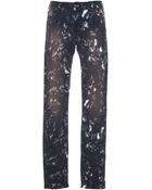 Iro Reighton Printed Skinny Jeans - Lyst