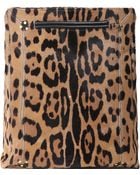 Jérôme Dreyfuss Calf Hair Yves Foldover Clutch - Lyst