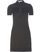 Victoria, Victoria Beckham Twotone Dress - Lyst