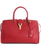 Saint Laurent Cabas Chyc Medium Tote - Lyst