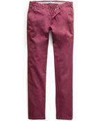 Mango Cotton Chino Trousers - Lyst