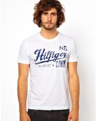 Hilfiger Denim Federer Tshirt - Lyst