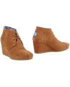 Toms Ankle Boots - Lyst