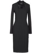 Class Roberto Cavalli Kneelength Dress - Lyst