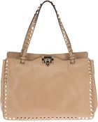 Valentino Studded Tote Bag - Lyst
