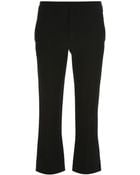 Chloé Cropped Bootcut Trouser - Lyst