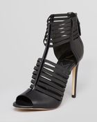 B Brian Atwood Open Toe Caged Sandals Langden High Heel - Lyst