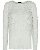 Mango Flecked Openwork Jumper - Lyst