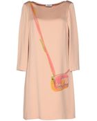 Moschino Cheap & Chic Short Dress - Lyst