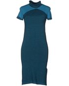 Versace Jeans Short Dress - Lyst