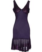 Versace Jeans Couture Kneelength Dress - Lyst