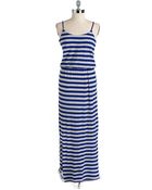 French Connection Cotton Striped Maxi Dress - Lyst