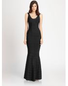 Hervé Léger Bandage Gown - Lyst