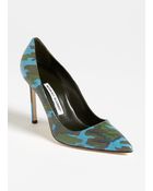Manolo Blahnik Bb Pump - Lyst