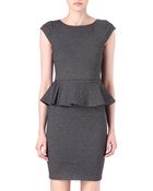 Alice + Olivia Victoria Peplum Dress - Lyst
