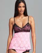 Hanky Panky Lace Overlay Cami - Lyst