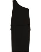 Maison Martin Margiela Layered Stretch-Crepe Dress - Lyst