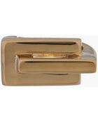 Saint Laurent Gold Babylone Art Deco Chevaliere Ring - Lyst