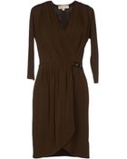 MICHAEL Michael Kors Short Dress - Lyst