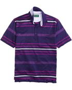 Brooks Brothers St Andrews Links Engineered Striped Polo - Lyst