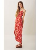 Blu Moon Printed Tulip Maxi Dress - Lyst